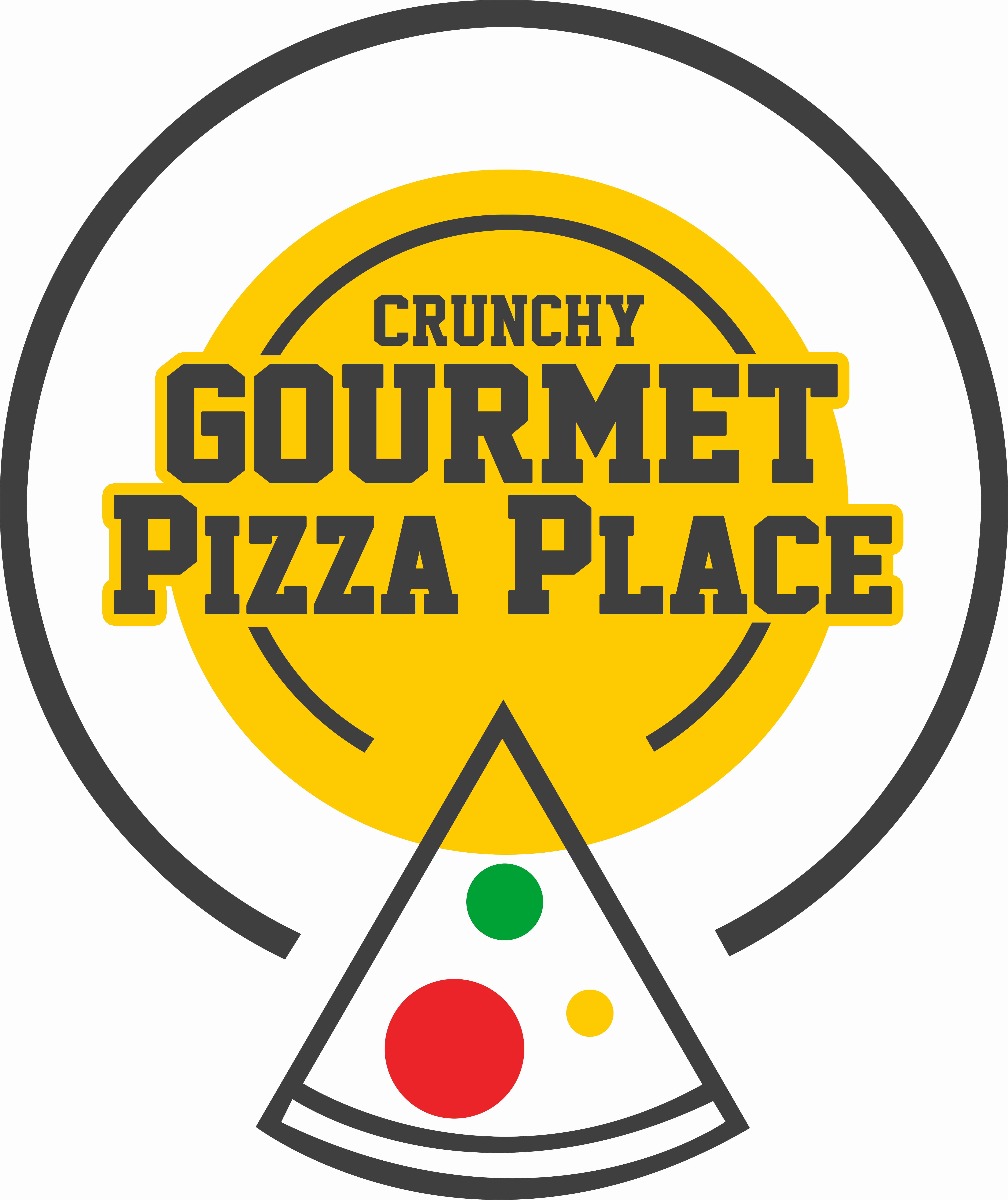 Crunchy Gourmet Pizza Place